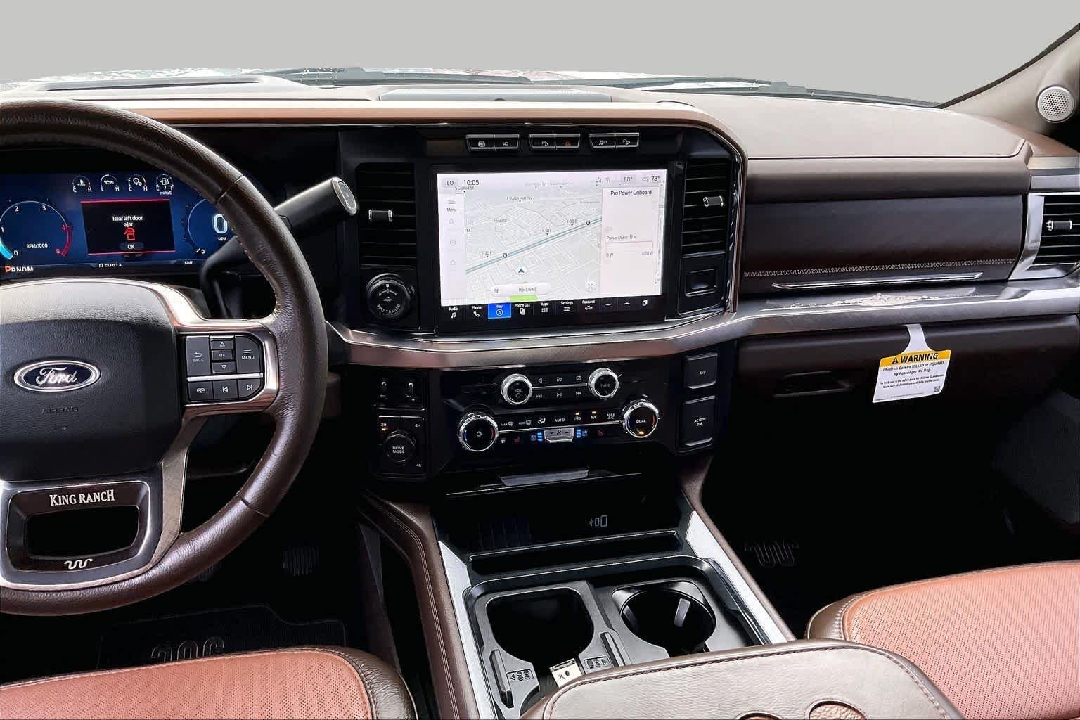 Used 2024 Glacier Gray Metallic TriCoat Ford King Ranch image 6