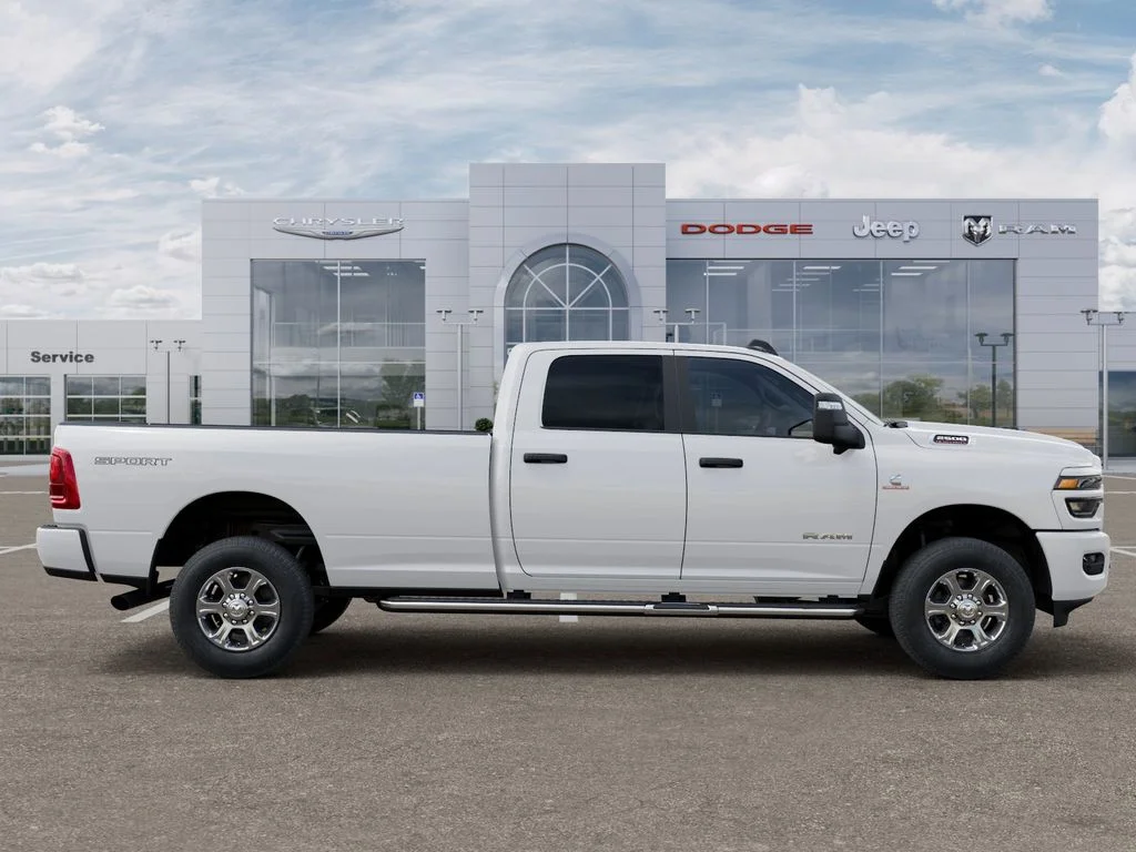 New 2026 Bright White Clear-Coat Exterior Paint RAM Big Horn image 22