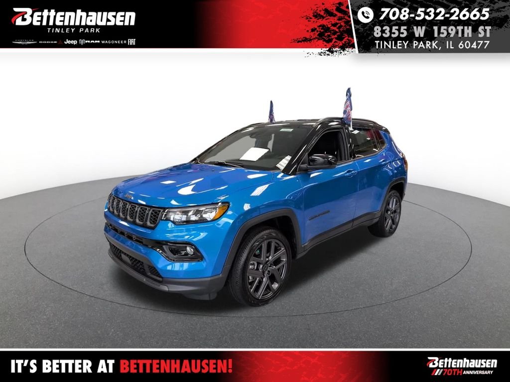 New 2026 Hydro Blue Pearlcoat Jeep Limited image 1