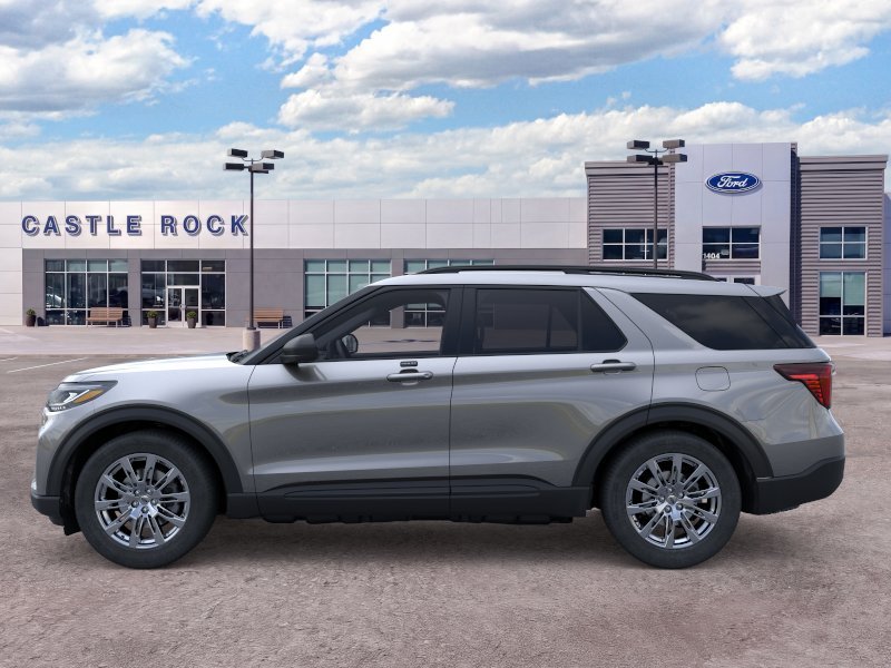 New 2026 Carbonized Gray Metallic Ford Active image 3