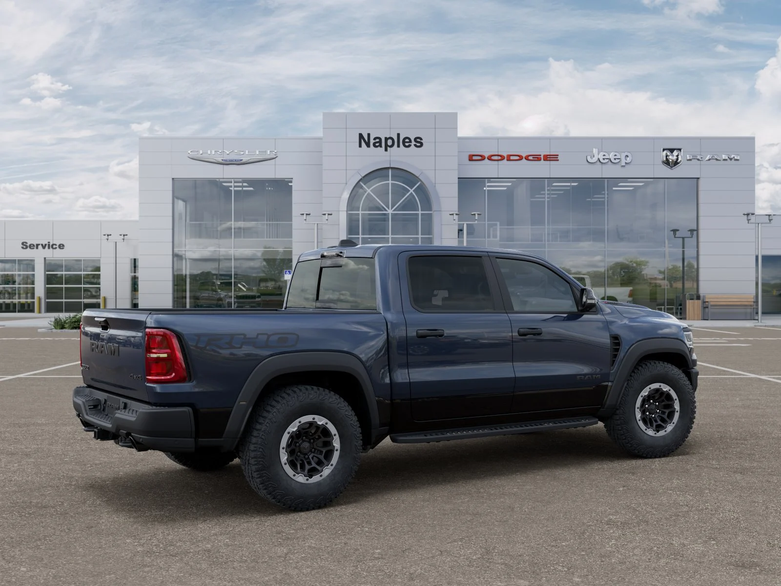 New 2026 Forged Blue Metallic Exterior Paint RAM RHO image 30