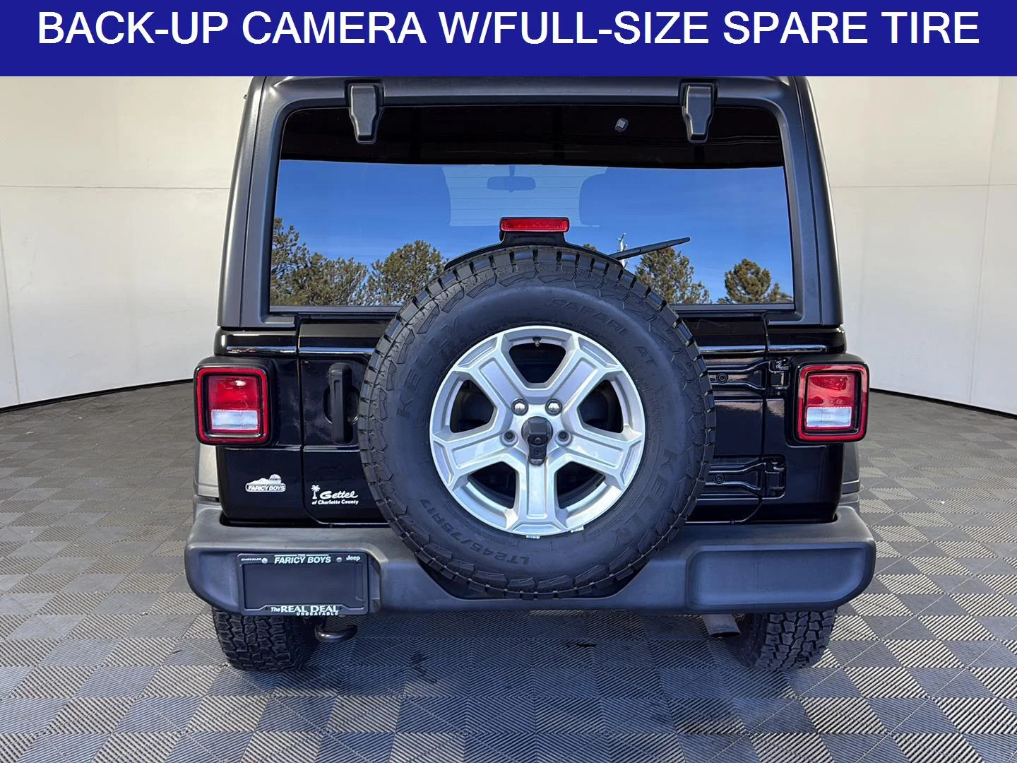 Used 2021 Black Clearcoat Jeep Unlimited Sport S image 6