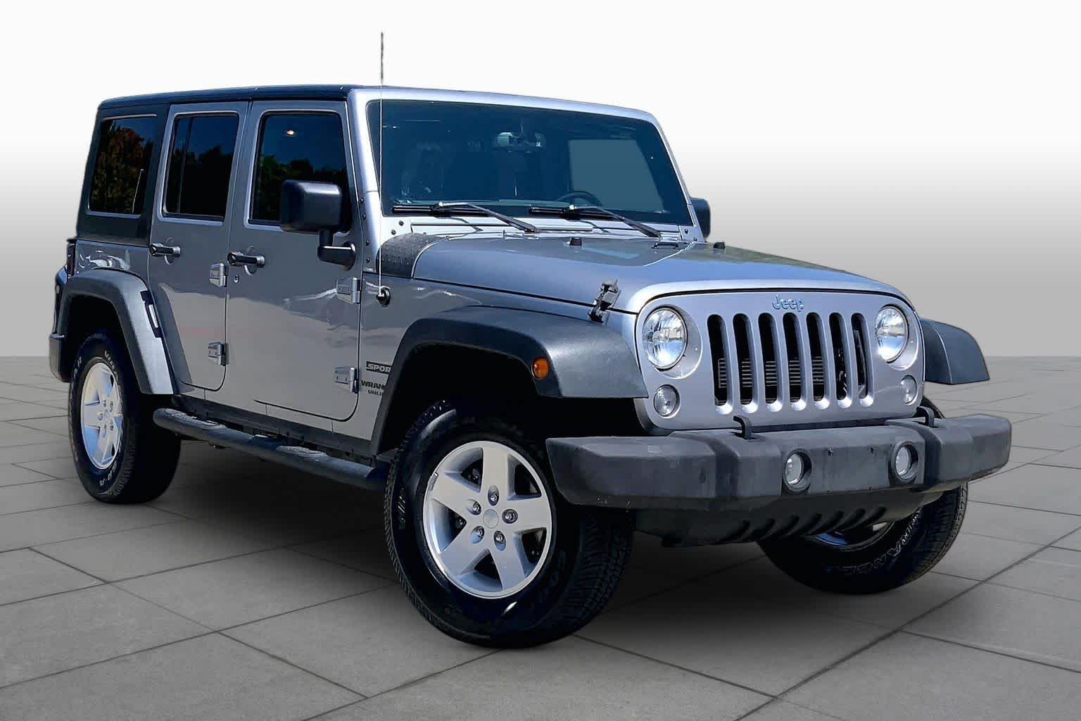 Pre-Owned 2017 Jeep Wrangler Unlimited Sport