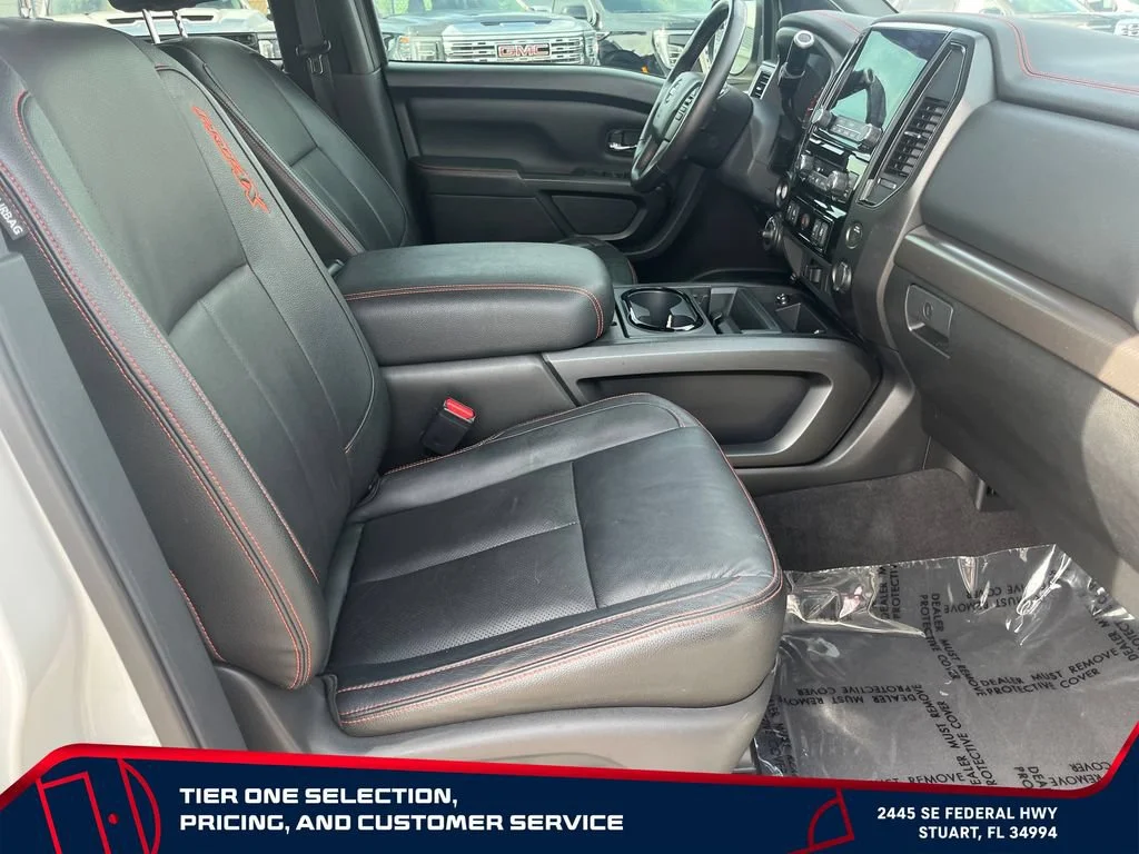 Used 2021 White Nissan Crew Cab PRO-4X 4x4 image 19