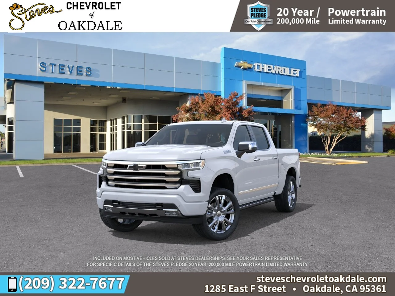 New 2026 Polar White Tricoat Chevrolet High Country image 8