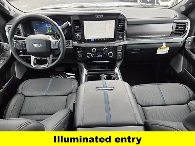 New 2026 Glacier Gray Metallic Tri-Coat Ford F-350® Platinum® image 11