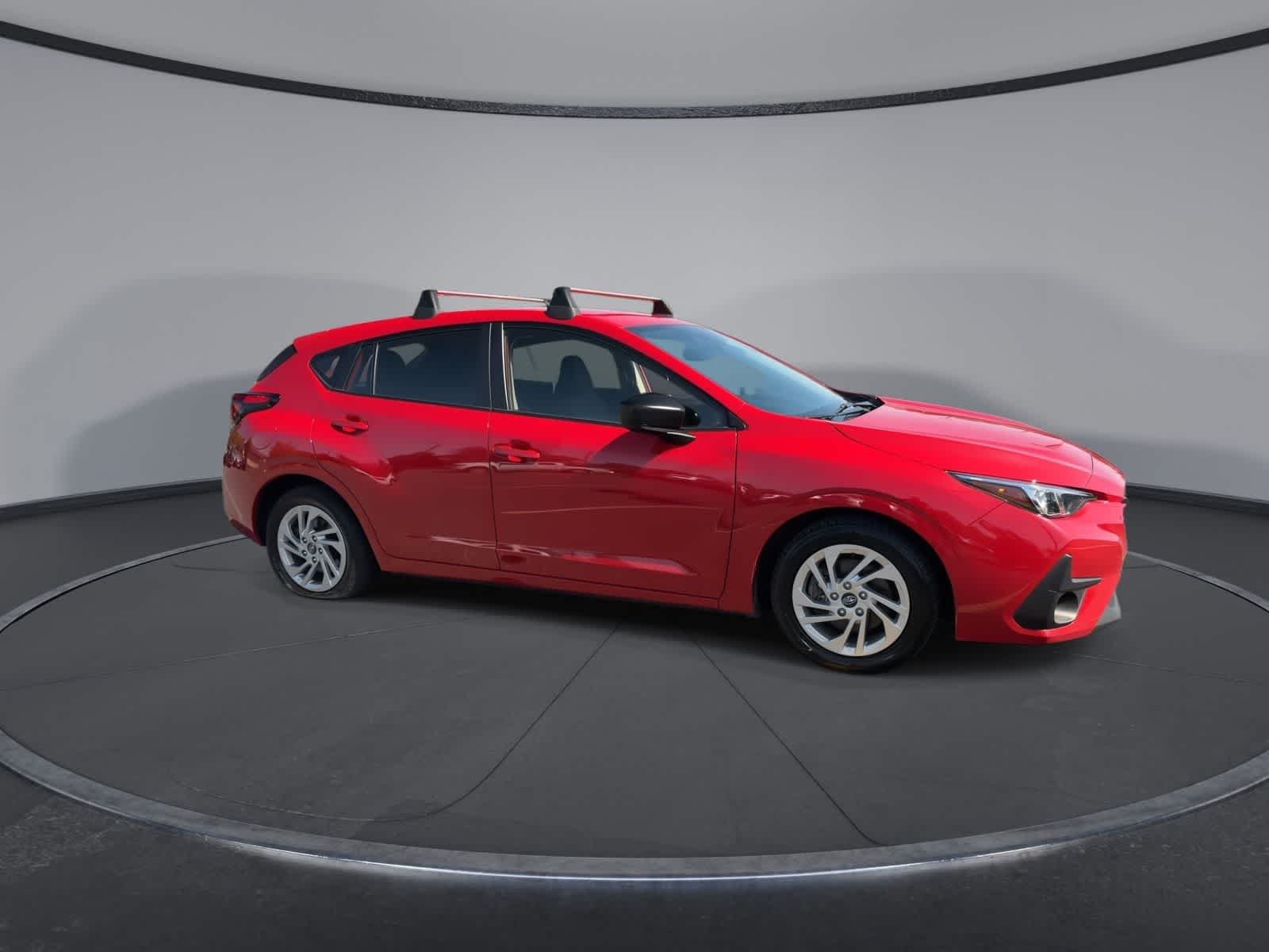 Certified Used 2024 Pure Red Subaru BASE image 2