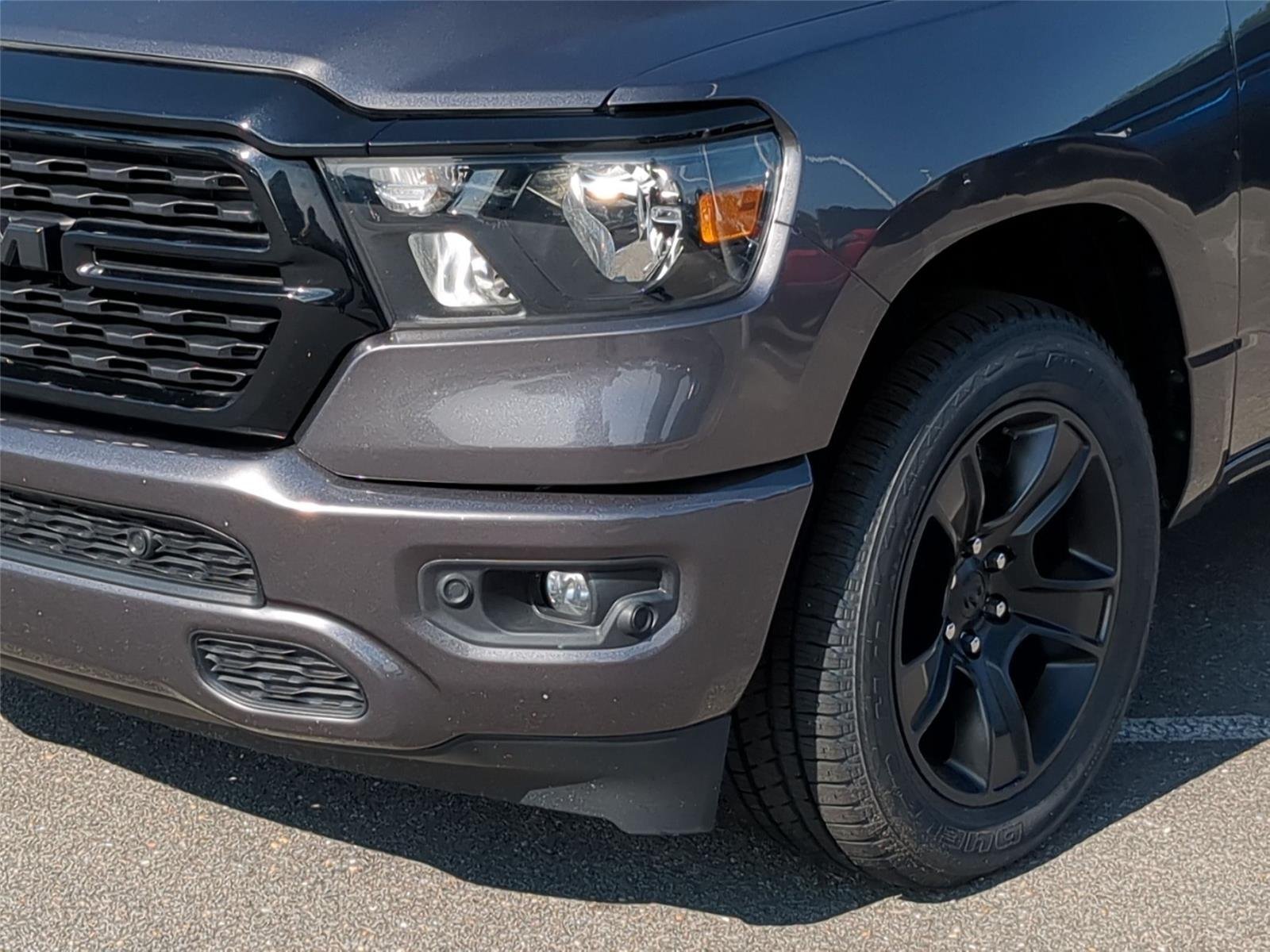 Used 2022 Granite Crystal Metallic Clearcoat Ram Big Horn image 9