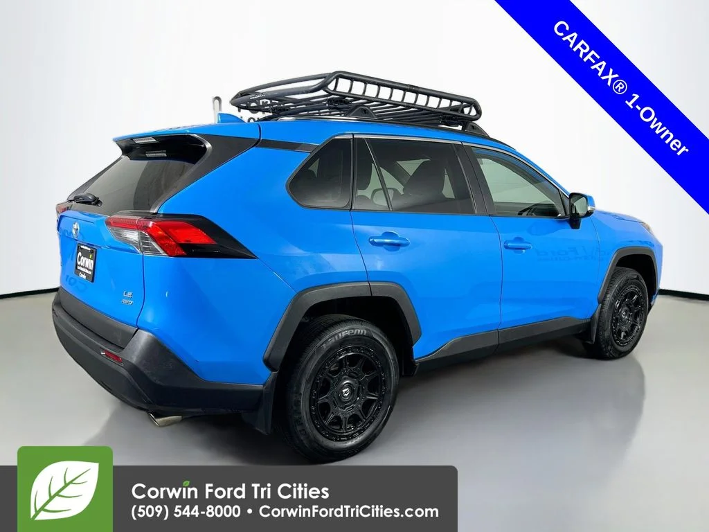 Used 2019 Blue Flame Toyota LE image 15
