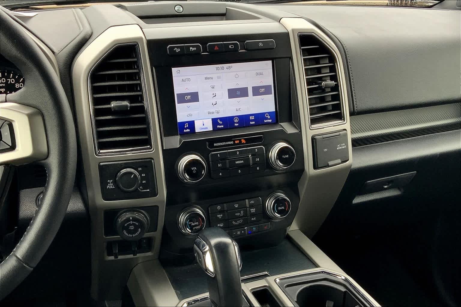 Used 2020 Agate Black Metallic Ford LARIAT image 8