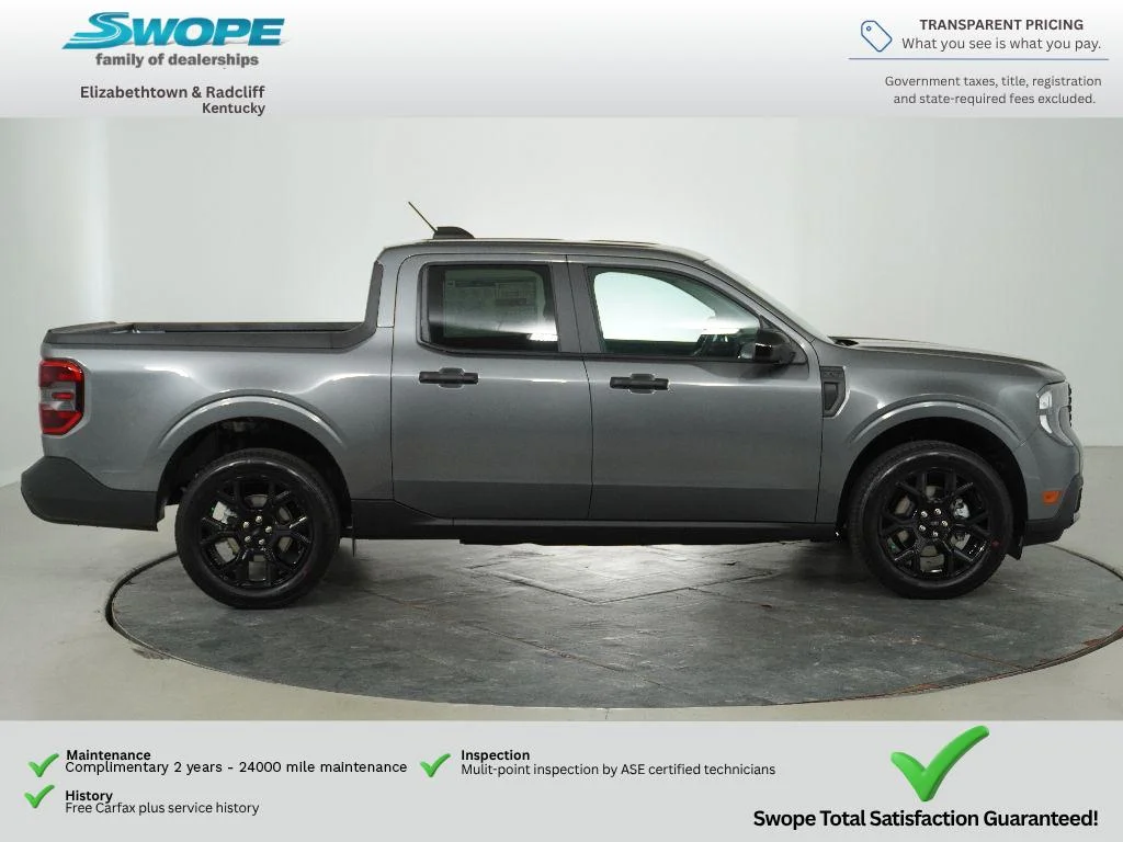 New 2026 Carbonized Gray Metallic Ford XLT image 3