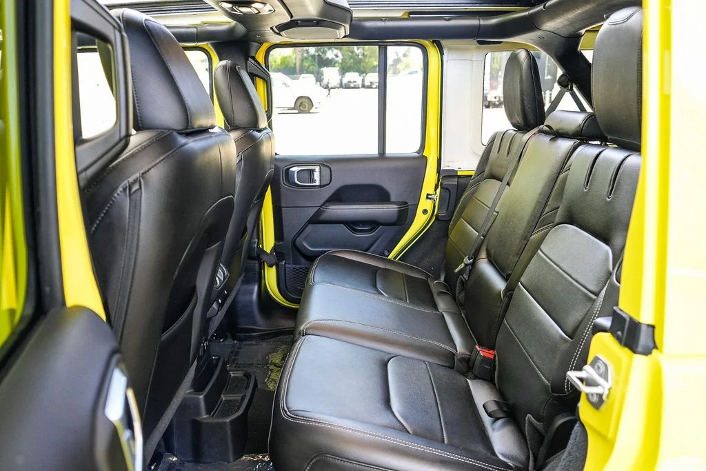 Used 2023 Yellow Jeep Sahara 4xe image 19