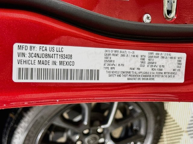 Used 2026 Red Jeep Latitude image 30