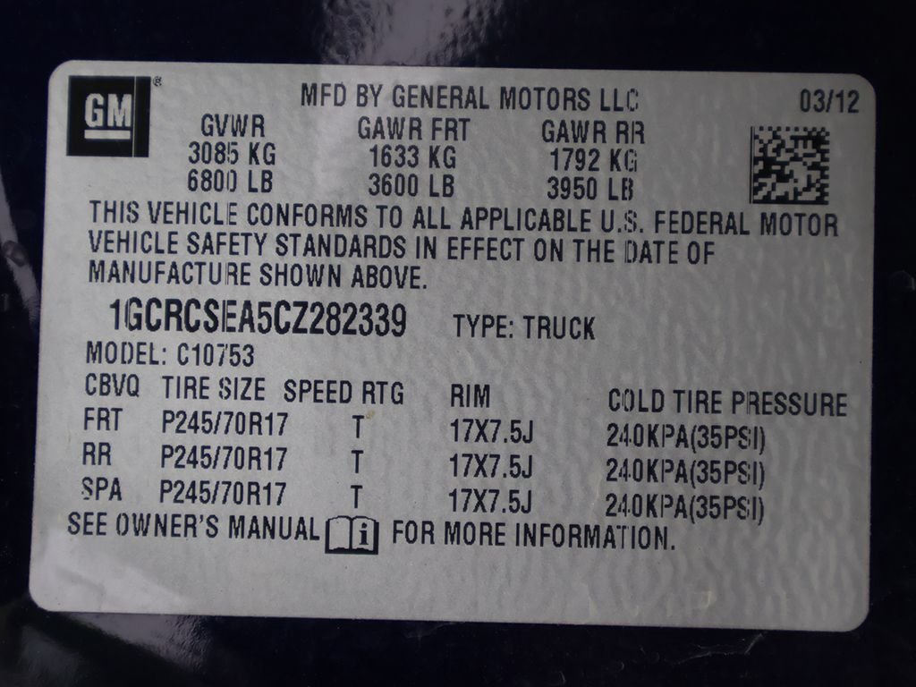 Used 2012 Blue Chevrolet LT image 26