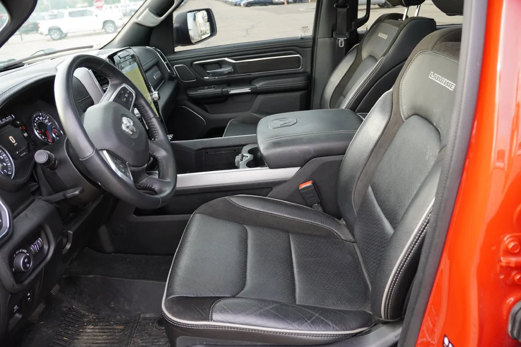 Certified Used 2024 Flame Red Clearcoat Ram Laramie image 6