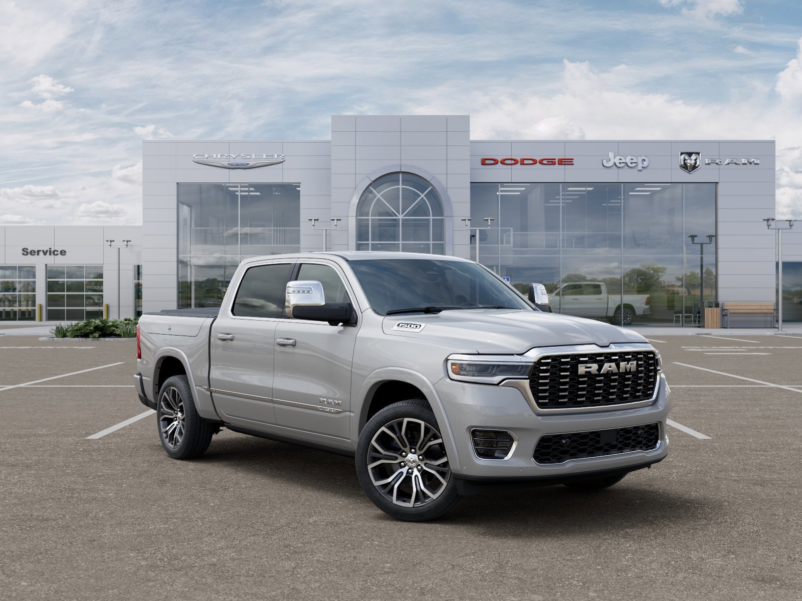 New 2026 Silver Zynith Exterior Paint RAM Tungsten image 5
