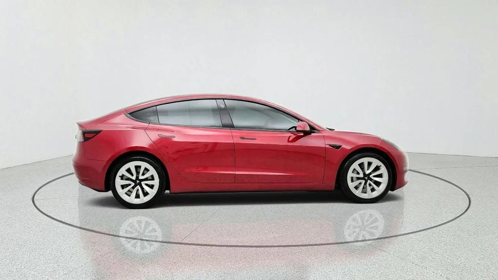 Used 2023 Red Multi-Coat Tesla RWD w/ 19