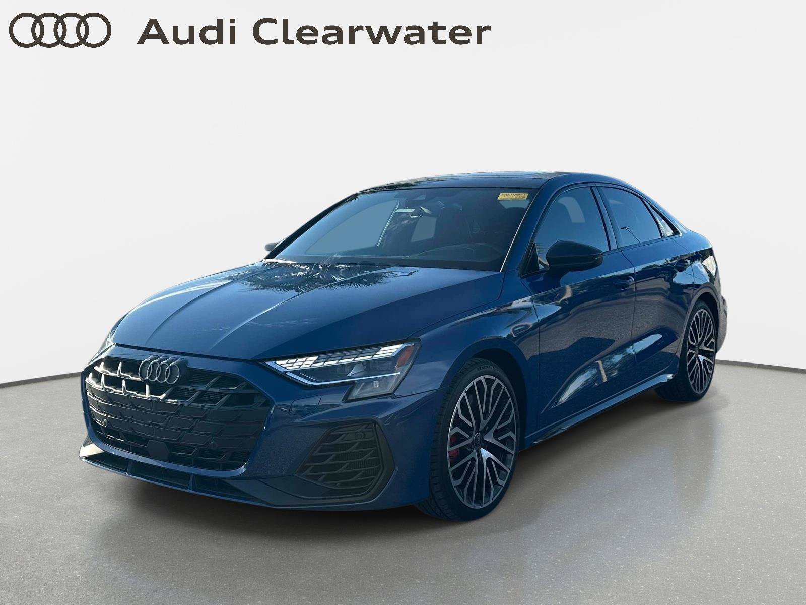 Ascari Blue Metallic 2025 Audi S3 Sedan All-Wheel Drive