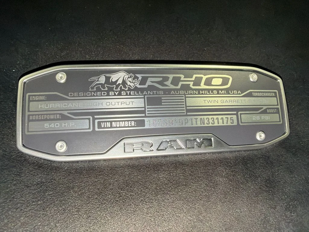 New 2026 Serrano-Green Metallic Exterior Paint RAM RHO image 43