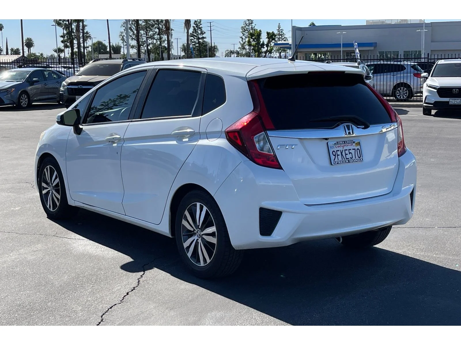 Used 2016 White Orchid Pearl Honda EX image 3