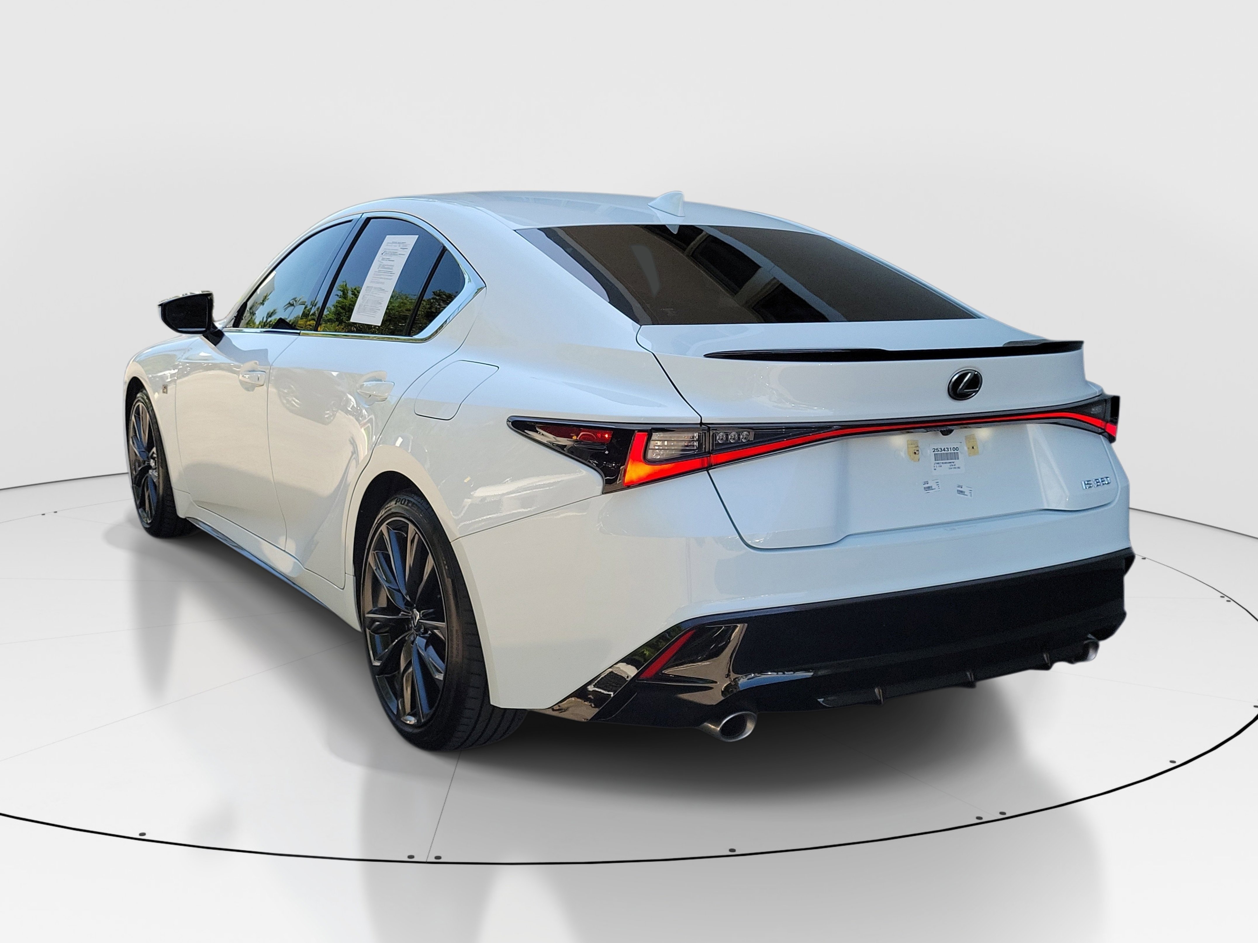 Certified Used 2025 ULTRA WHITE Lexus IS 350 F SPORT Design image 4