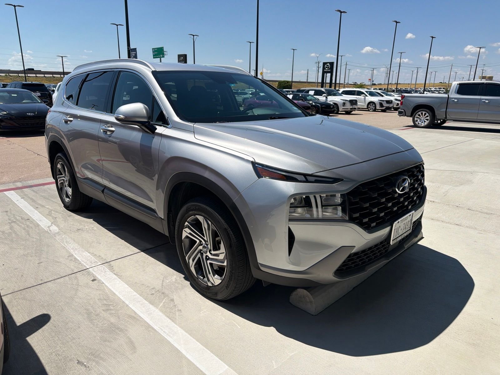 Certified Used 2023 Shimmering Silver Hyundai SEL image 3