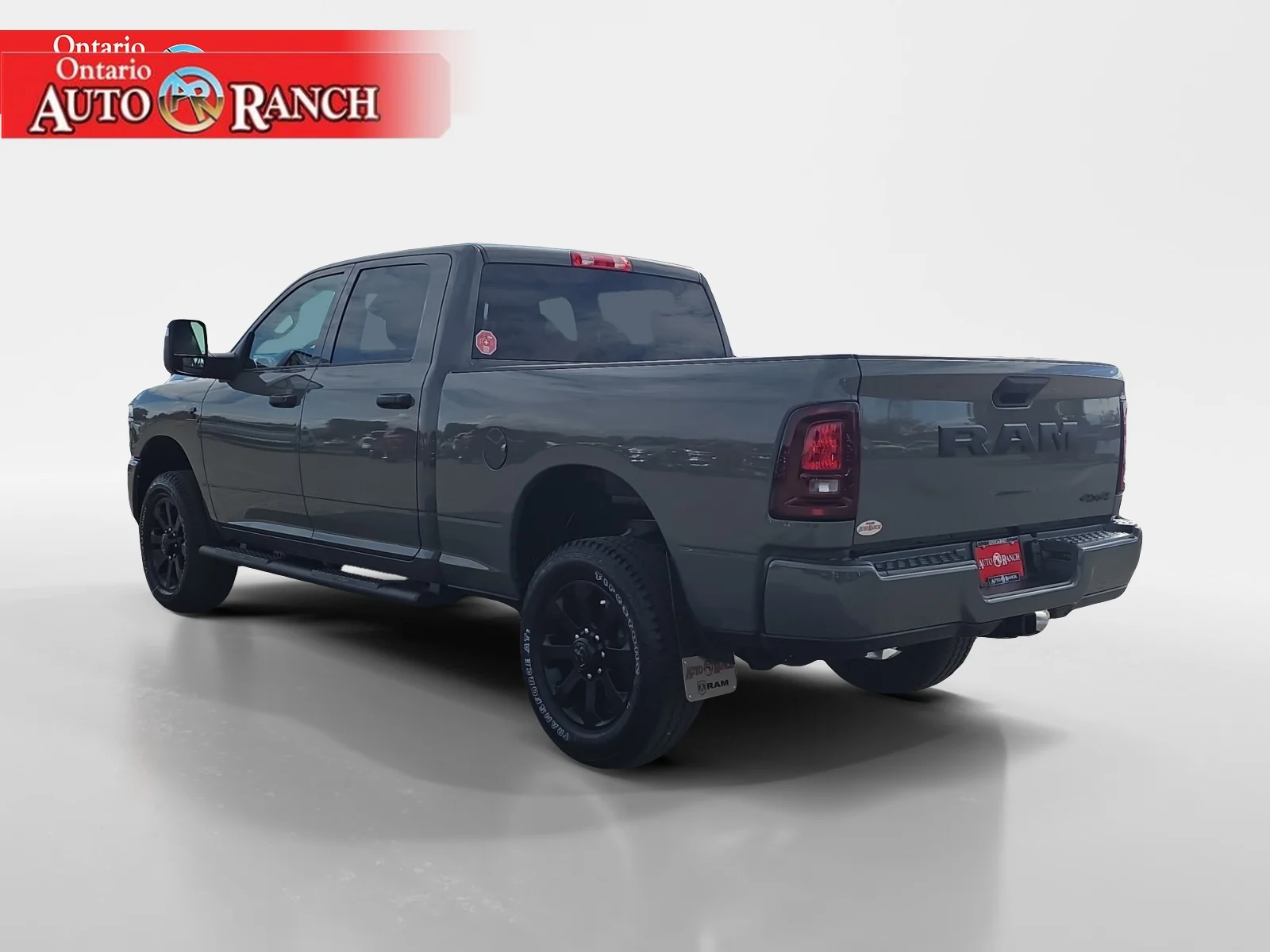 New 2027 Ceramic Gray Clearcoat Ram Black Express image 3