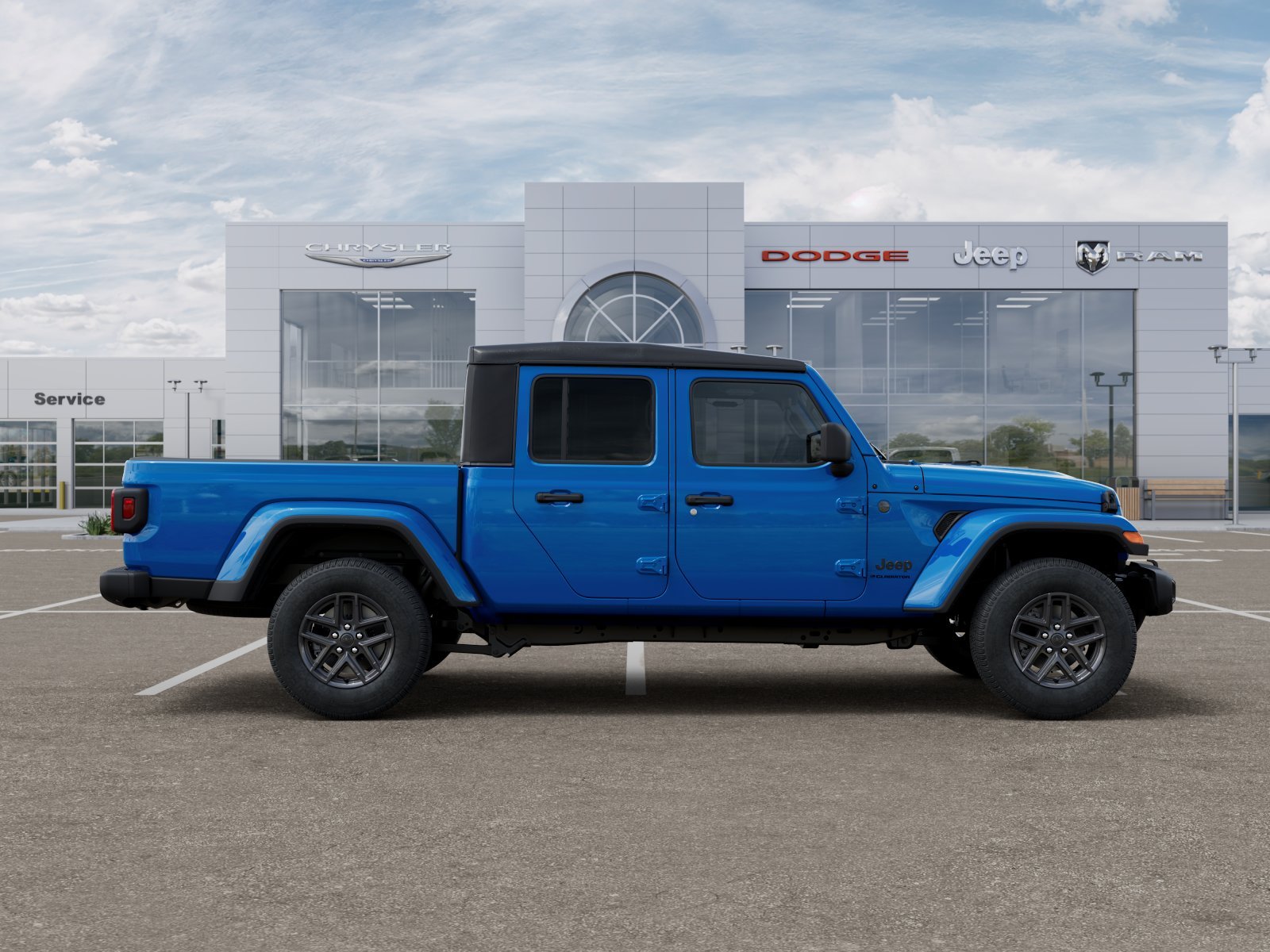 New 2026 Hydro Blue Pearl-Coat Exterior Paint Jeep Sport S image 53