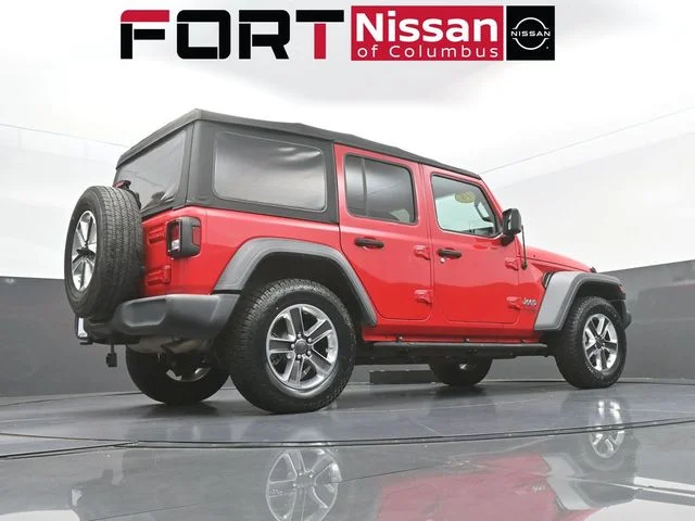 Used 2018 Red Jeep Unlimited Sport S image 37
