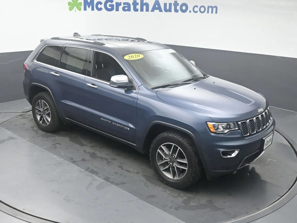 Used 2020 Blue Jeep Limited image 3