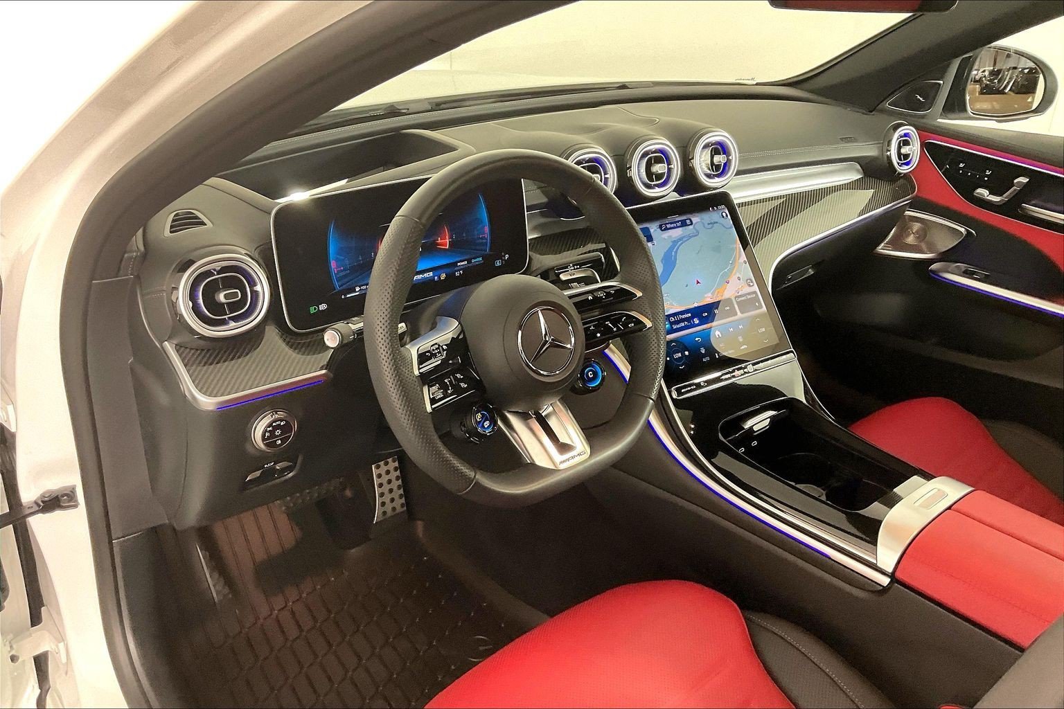 New 2026 Polar White Mercedes-Benz AMG® C 43 4MATIC® Sedan image 20