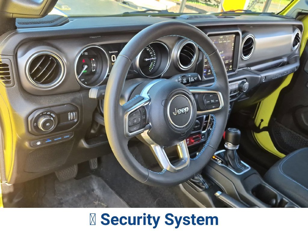 Certified Used 2023 Yellow Jeep Rubicon 4xe image 15