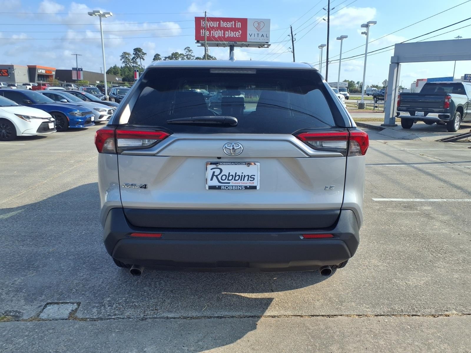 2022 Toyota RAV4 LE Silver at TX Auto Group
