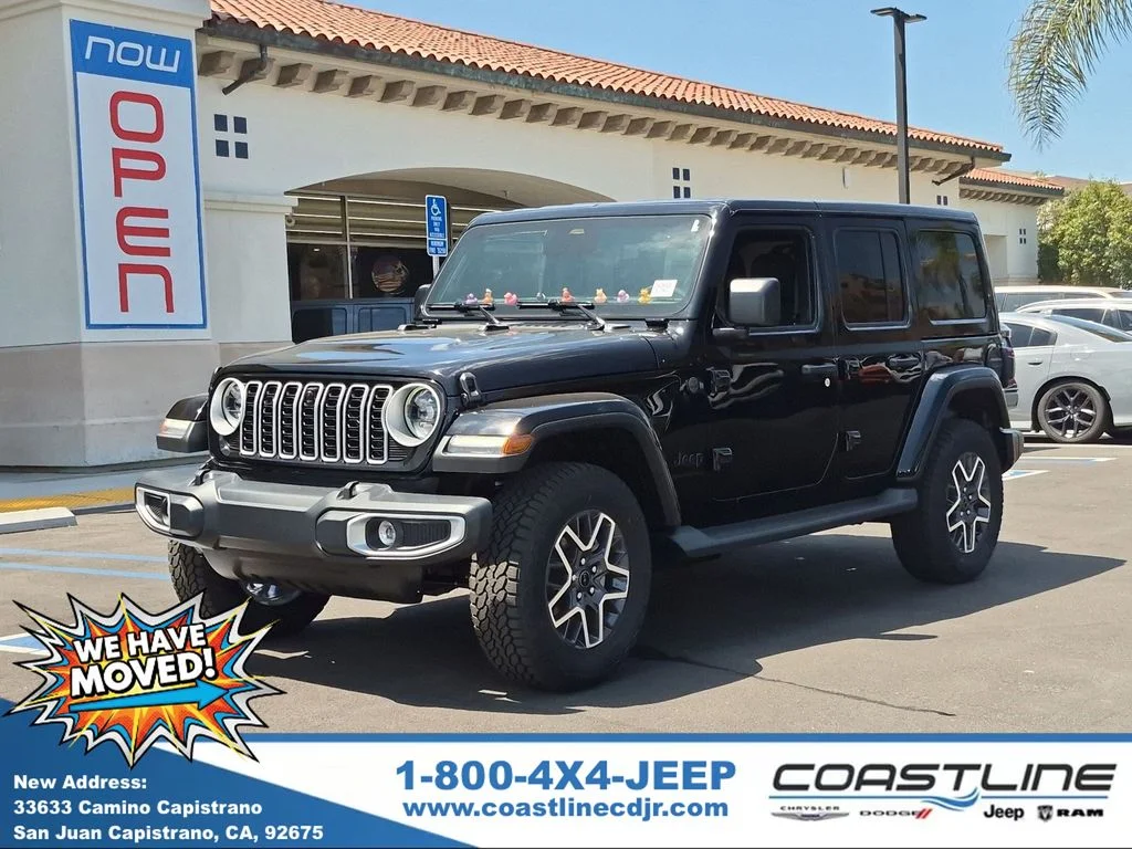 New 2026 Black Clear-Coat Exterior Paint Jeep Sahara image 1
