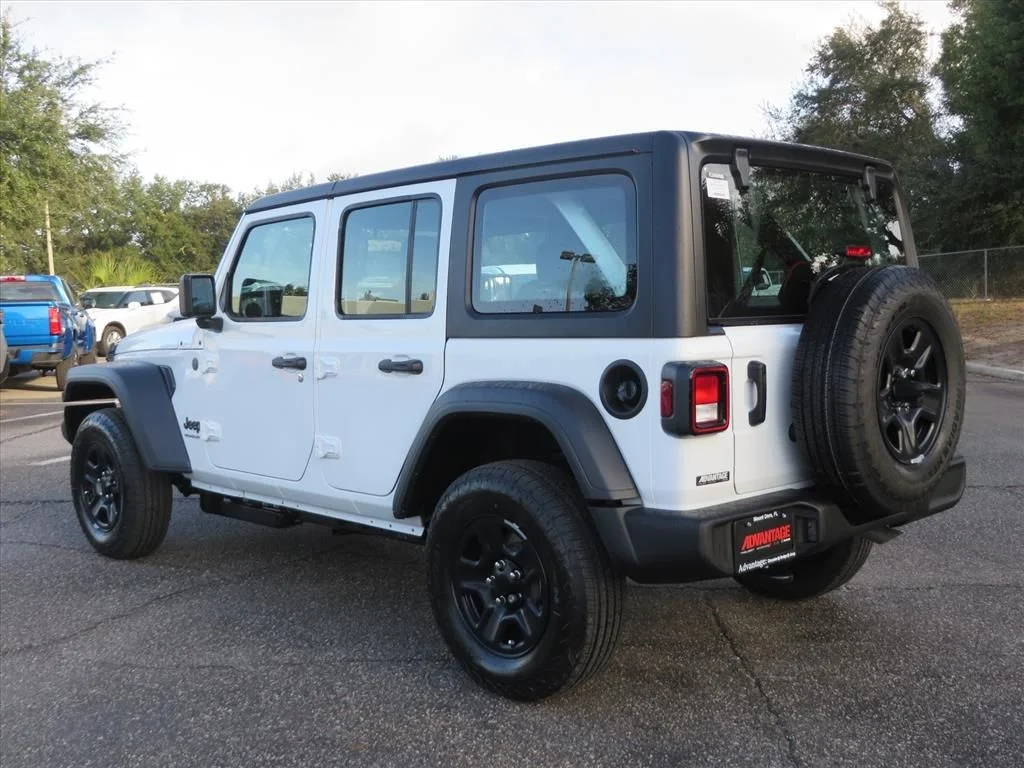 New 2026 Bright White Clearcoat Jeep Sport image 4