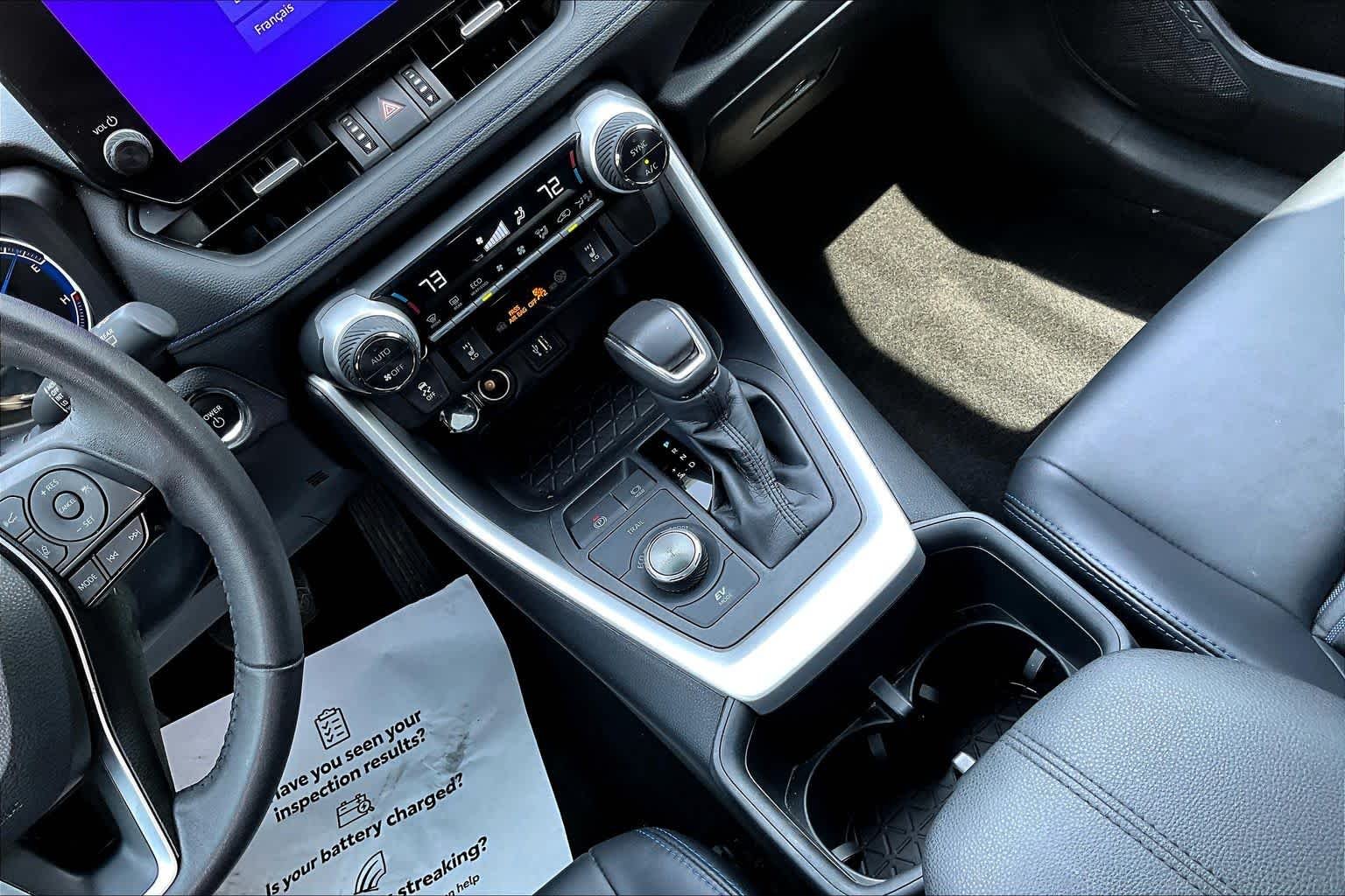 Used 2024 Cavalry Blue/Midnight Black Metallic Toyota Hybrid XSE image 17