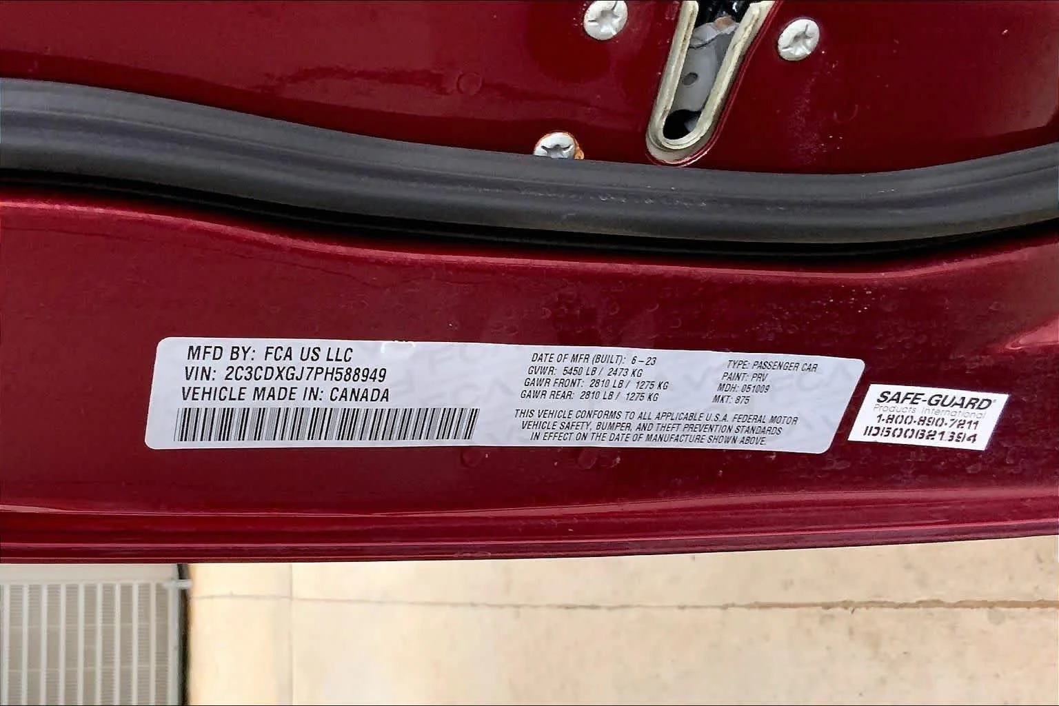 Used 2023 Octane Red Pearlcoat Dodge Scat Pack image 35