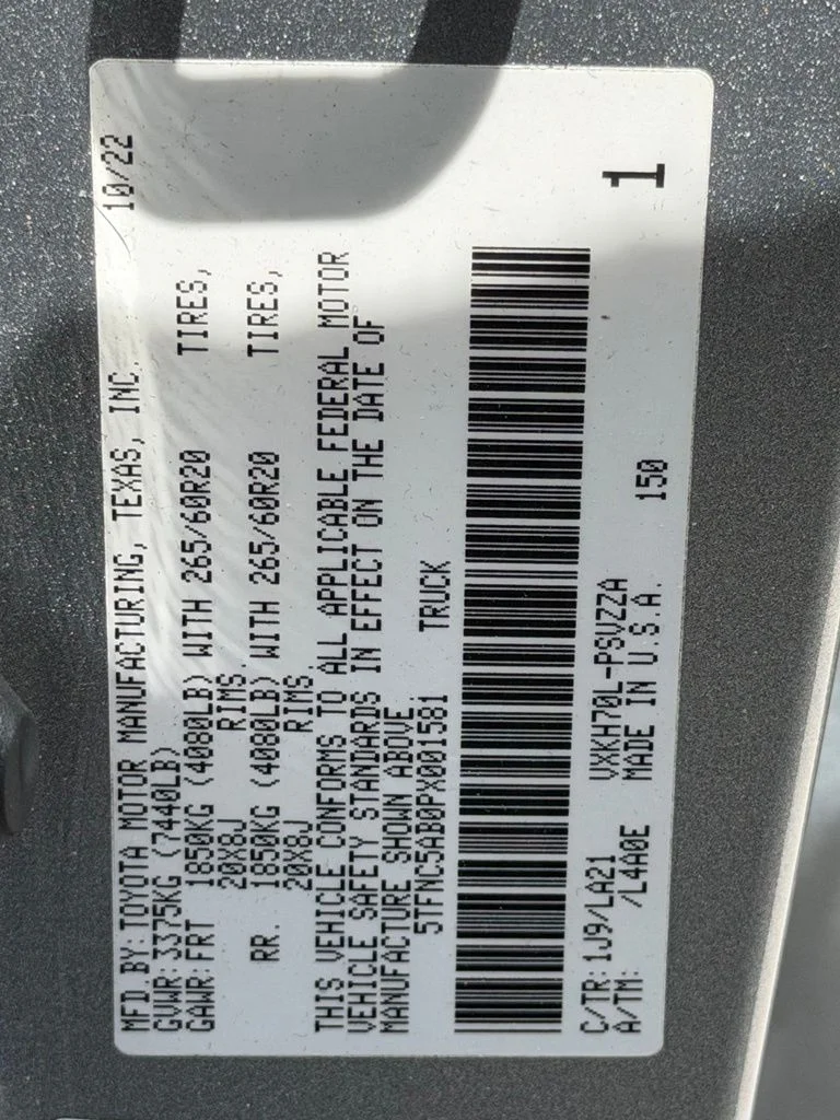 Certified Used 2023 Silver Toyota Platinum image 27