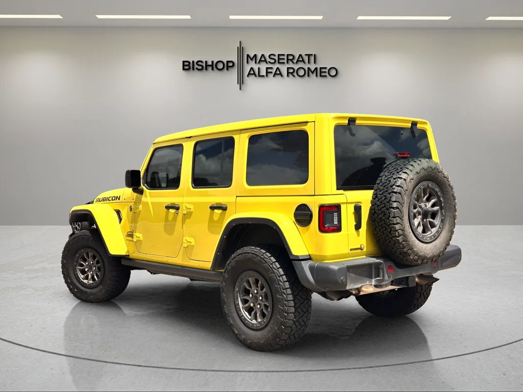 Used 2022 Yellow Jeep Unlimited Rubicon 392 image 3