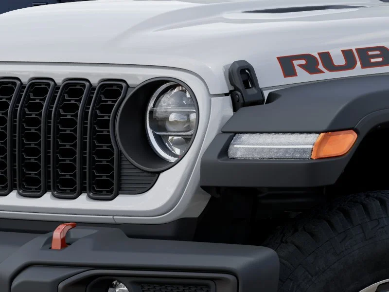 New 2026 Bright White Clear-Coat Exterior Paint Jeep Rubicon image 12