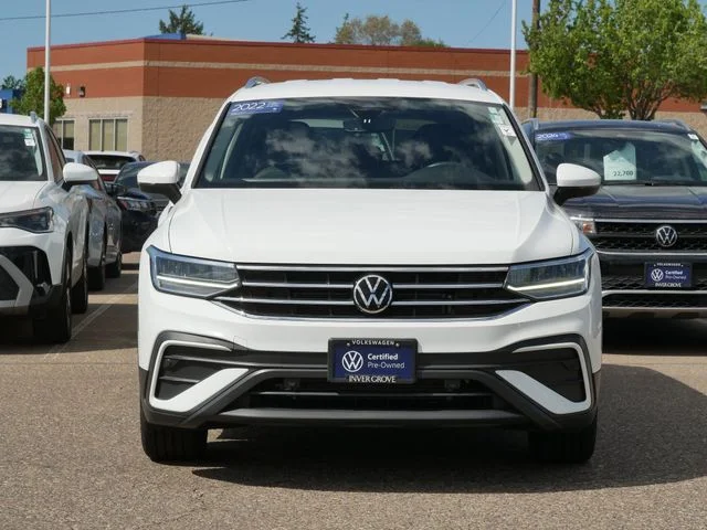 Certified 2022 Volkswagen Tiguan SE with VIN 3VV2B7AX6NM114579 for sale in Inver Grove Heights, Minnesota
