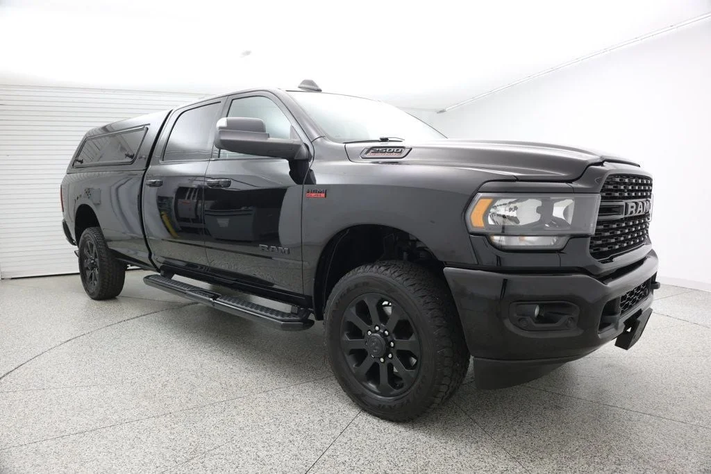 Used 2022 Black Clearcoat Ram Lone Star 4x4 Crew Cab 8