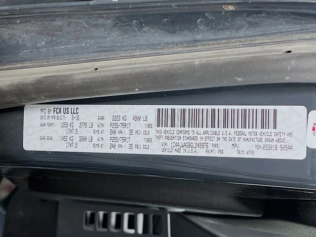 Used 2016 Black Jeep Sport image 26