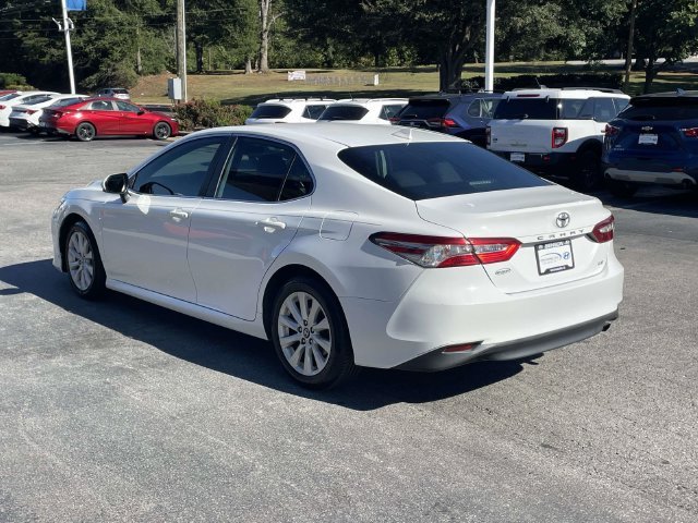 Used 2019 Super White Toyota LE image 4