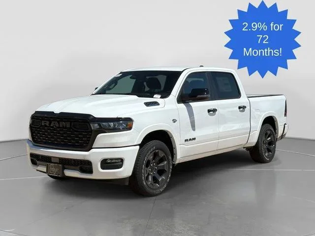 New 2026 Bright White Clear-Coat Exterior Paint RAM BIG HORN image 12