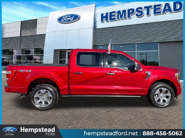 Used 2023 Red Ford Platinum image 4