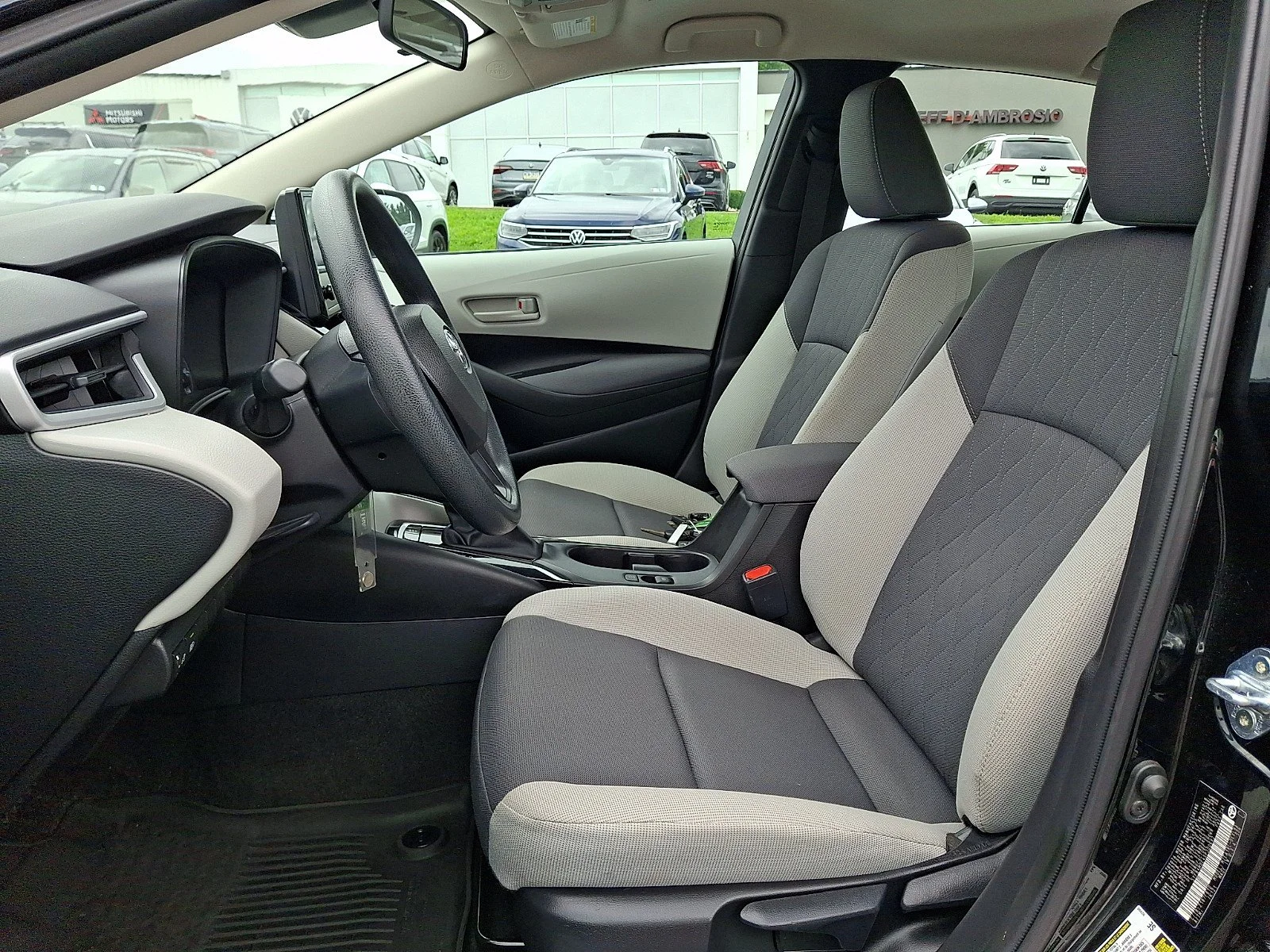 Used 2025 Midnight Black Metallic   218 Toyota LE image 14