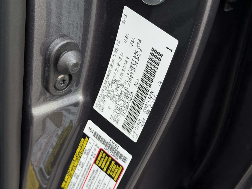 New 2026 Magnetic Gray Metallic Toyota  SR5 image 25