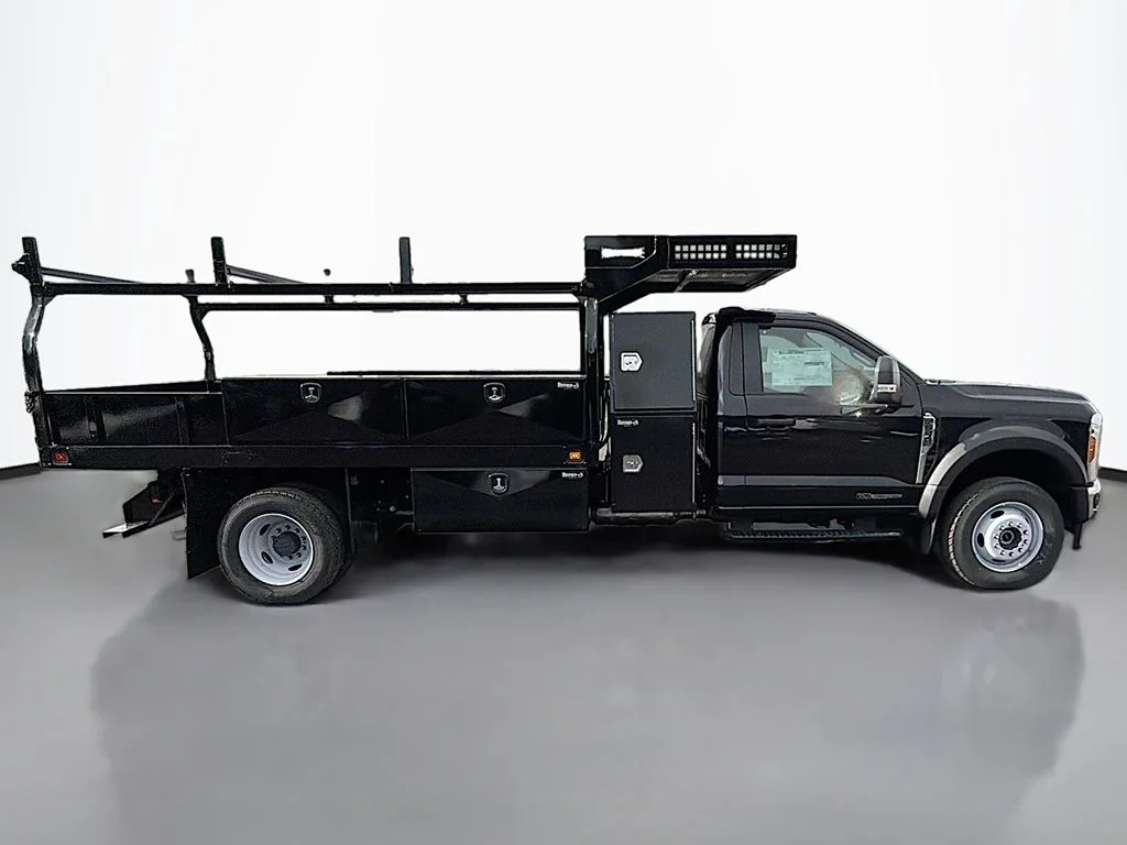 New 2025 Agate Black Metallic Ford F-600® XL image 9