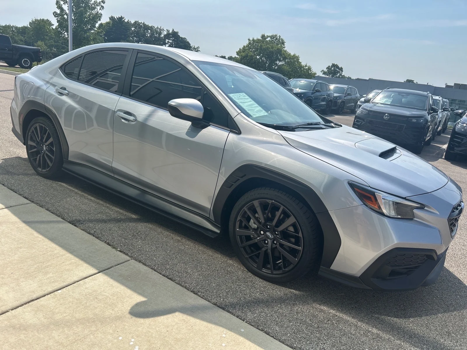 Used 2024 Silver Subaru PREMIUM MANUAL image 6